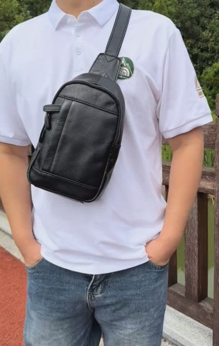 🎒 Sacoche Cuir Multifonction