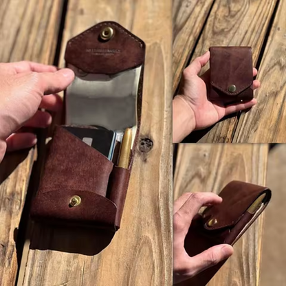 Portefeuille en vrai cuir