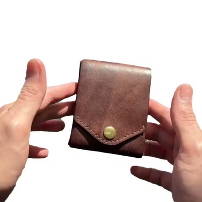 Portefeuille en vrai cuir