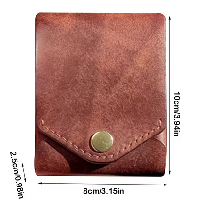 Portefeuille en vrai cuir