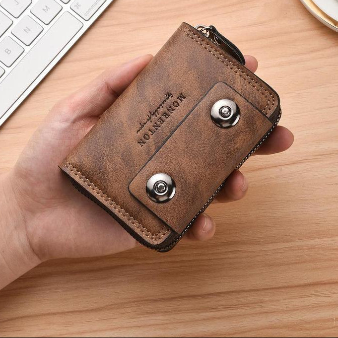 Portefeuille Organisateur Homme – Compact & Sécurisé