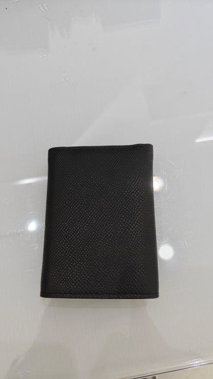 🛡️ Portefeuille en Cuir Noir Grainé